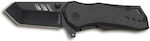 K25 Pocket Knife Black with Blade made of Steel