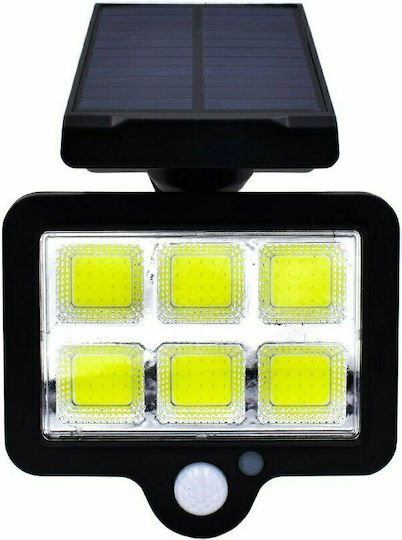 Factory Στεγανός Ηλιακός Προβολέας LED με Αισθητήρα Κίνησης, Φωτοκύτταρο και Τηλεχειριστήριο IP65