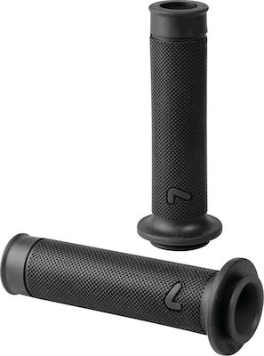 Lampa Χειρολαβές Μοτοσυκλέτας Τιμονιού Μηχανής Sport-Grip 22/25mm σε Μαύρο χρώμα