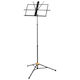 Hercules BS118BB Αναλόγιο Έγχορδων Ύψους 55-123cm Μαύρο