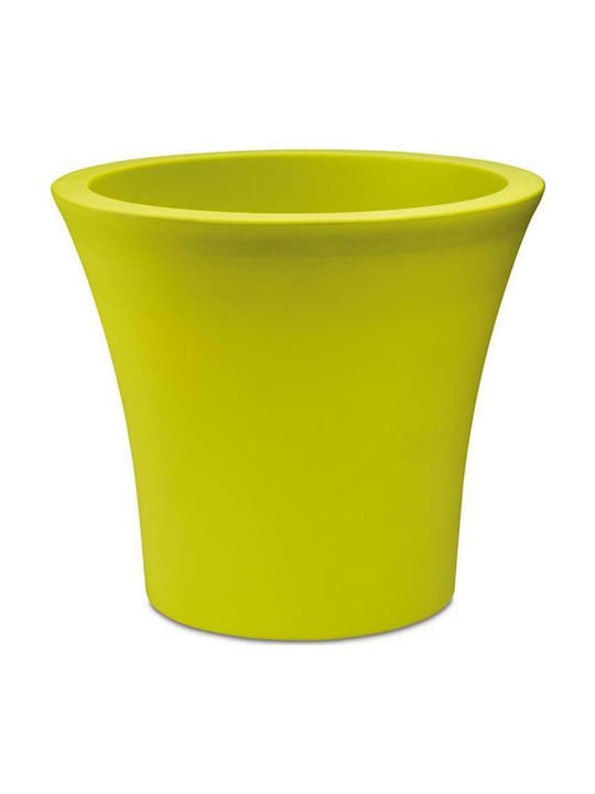 Plastona City Blumentopf Selbstbewässerung 40x38cm in Grün Farbe 10.11.0182