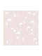 Loukianos Wallpapers Kids Fabric Wallpaper Mondo Baby Ζωάκια & Δέντρα 28 Pink L53xH1005cm