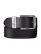 Wrangler Men's Leather Belt Black