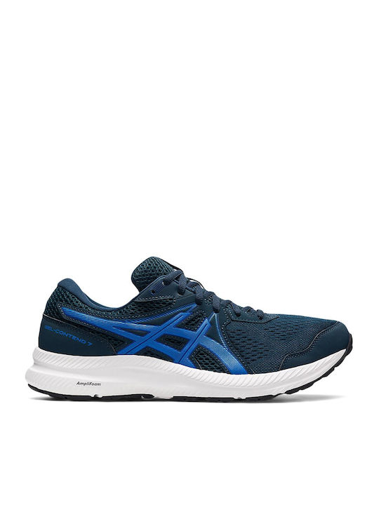 ASICS Gel-Contend 7 Ανδρικά Αθλητικά Παπούτσια Running French Blue / Electric Blue