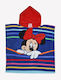 Stamion Kinder Strandponcho Minnie Mehrfarbig 100 x 50cm.