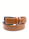 LGD-2007 Men's Belt Leather Tabac Brown LGD-2007-ΜΜ CAMEL LEATHER