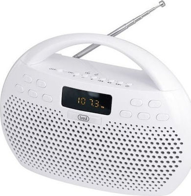 Trevi KB 308 BT Portable Radio Rechargeable with Bluetooth and USB White