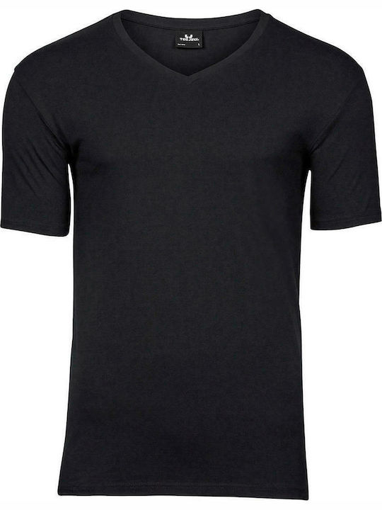 Tee Jays Stretch Werbe-T-Shirt in Schwarz Farbe