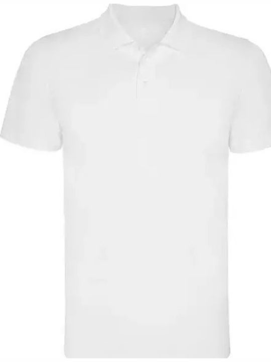 Monzha Polo Sportliche Herrenbluse Kurzarm Weiße