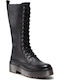 Guess Toki Leder Damenstiefel Schwarz