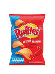 Tasty Kartoffelchips Ruffles mit Geschmack Ketchup 105gr