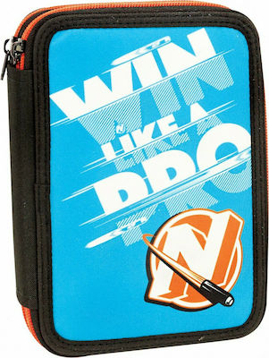 Gim Nerf Win Pencil Case with 2 Compartments Blue