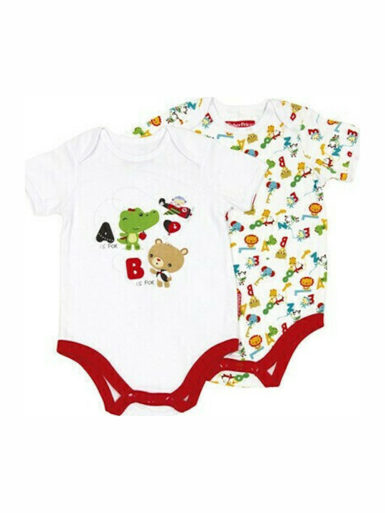 Fisher Price Σετ Κορμάκια Λευκά
