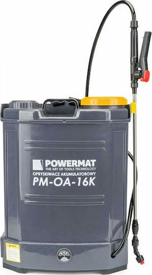 Powermat Pulverizator cu rucsac Baterie cu Capacitate 16lt