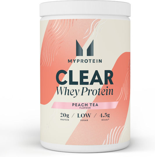 Myprotein Clear Whey Isolate Protein Molke mit Geschmack Pfirsich-Tee 488gr