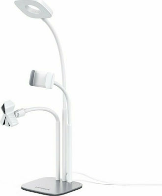 Ugreen Live Streaming Mobile Phone Stand with Extension Arm in White Colour