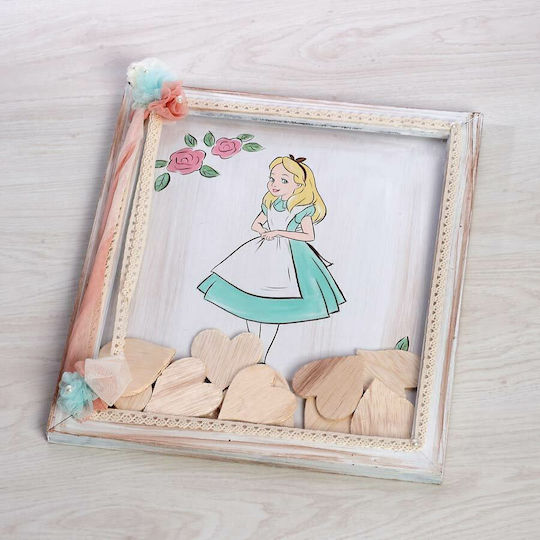 Bellissimo Alice În Țara Minunilor Tablă De Dorințe Alice În Țara Minunilor Din Lemn