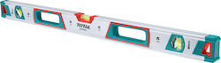 Total TMT21205M Spirit Level Aluminum Magnetic 120cm with 3 Eyes