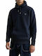 Gant Men's Sweatshirt with Hood and Pockets Navy