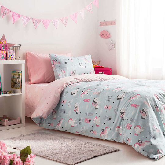 Vesta Home Pătură Pentru Copii Single Unicorn Multicolor 160x230 cm