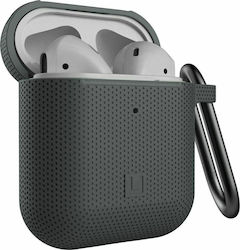 UAG U Husă Silicon cu cârlig în culoarea Negru pentru Apple AirPods 1 / AirPods 2