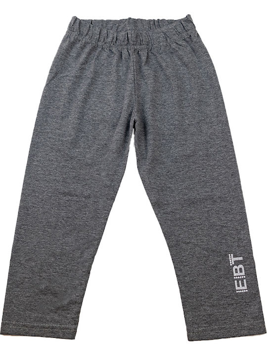 Kinder Leggings Capri Gray