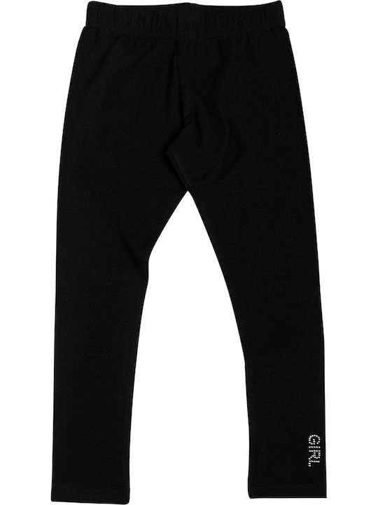 Black leggings for girls (3-12 years old)