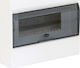 Hager Cosmos Wall mounted 12-Elements Fuse Box ...
