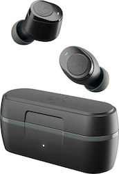 Skullcandy Jib True Wireless In-ear Bluetooth Handsfree Căști cu rezistență la transpirație și husă de încărcare Negră