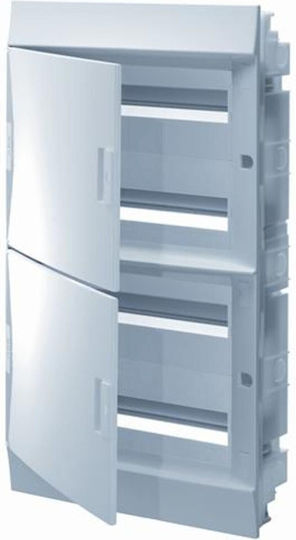 Abb Cutie De Siguranțe Încastrat, 4 Rânduri, 12 Elemente P320xÎ735xL79mm