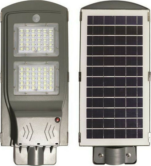 Eurolamp Ηλιακό Φωτιστικό Δρόμου 40W 3400lm Ψυχρό Λευκό 6000K με Αισθητήρα Κίνησης IP65 50.8x35.1x24.9εκ.