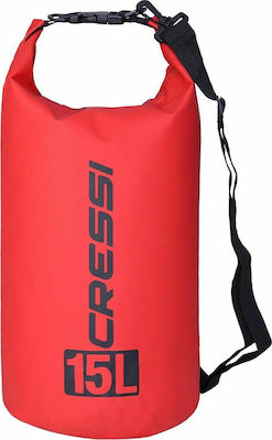 CressiSub Dry Shoulder Bag 15lt Red