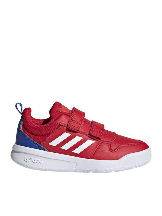 Tensaur Tensaur Kids Sports Shoes Running with Hoop & Loop Closure Scarlet / Cloud White / Royal Blue