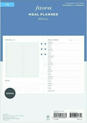 Filofax Ανταλλακτικές Κόλλες A5 Ριγέ Meal Planner