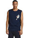 Jack & Jones Men's Athletic Sleeveless Blouse Navy Blazer