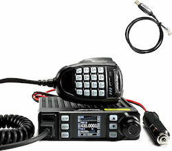 Anytone AT-779UV Mini VHF Автомобилен 20W с Монохромен Екран В Черен Цвят Anytone AT-779UV Mini VHF Автомобилен 20W с Монохромен Екран В Черен Цвят