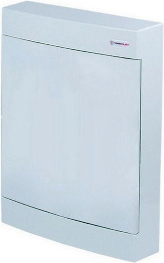 Tehnoplast Wall mounted 18-Elements Fuse Box with 3 Rows W396xH526xD112mm