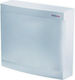 Tehnoplast Wall mounted 18-Elements Fuse Box with 2 Rows W396xH361xD112mm