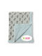 Minene Blanket Nursery Swaddling Blankets Luxurious Fleece Gray 75x100cm