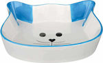 Trixie Ceramic Bowl Food & Water for Cat 250ml 12cm in Blue Color