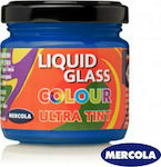 Mercola Liquid Glass Ultra Tint Handwerkliche Farbe Grün Für Flüssiges Glas Blau 90ml