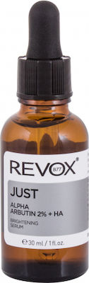 Revox Just Alpha Arbutin 2% + HA Serum Față pentru Strălucire 30ml