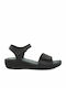 Fild Anatomic Iris 2102 Anatomic Women's Leather Ankle Strap Platforms Black