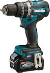 Makita Brushless Κρουστικό Δραπανοκατσάβιδο Μπαταρίας Brushless 40V 2x2.5Ah