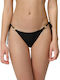 Minerva Acropolis Bikini Slip with Laces Black