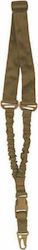 Mil-Tec Basic One Point Bungee Sling Gewehrriemen Waffengurt Coyote in Braun Farbe