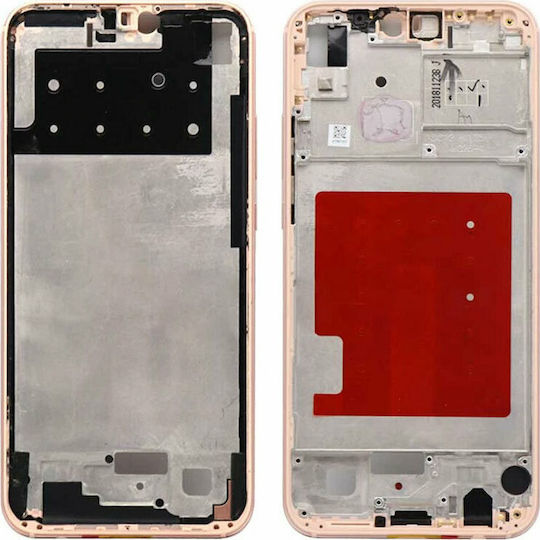 Μεσαίο Πλαίσιο Ροζ για Huawei P20 Lite