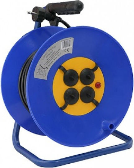 Χαραλαμπίδης Empty Spool for Extension Cord Blue