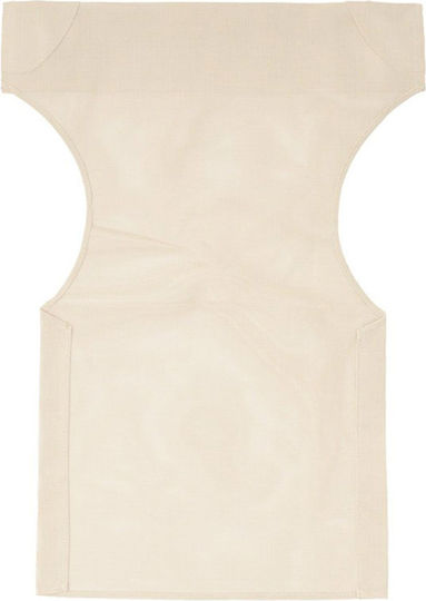 Megapap Director Chair Cover Ecru 46x80cm Megapap Director Chair Cover Ecru 46x80cm
