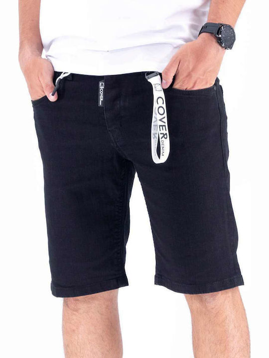 GV0060 Men's Shorts Jeans Black